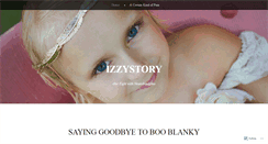 Desktop Screenshot of izzystory.com