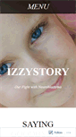 Mobile Screenshot of izzystory.com