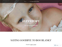 Tablet Screenshot of izzystory.com